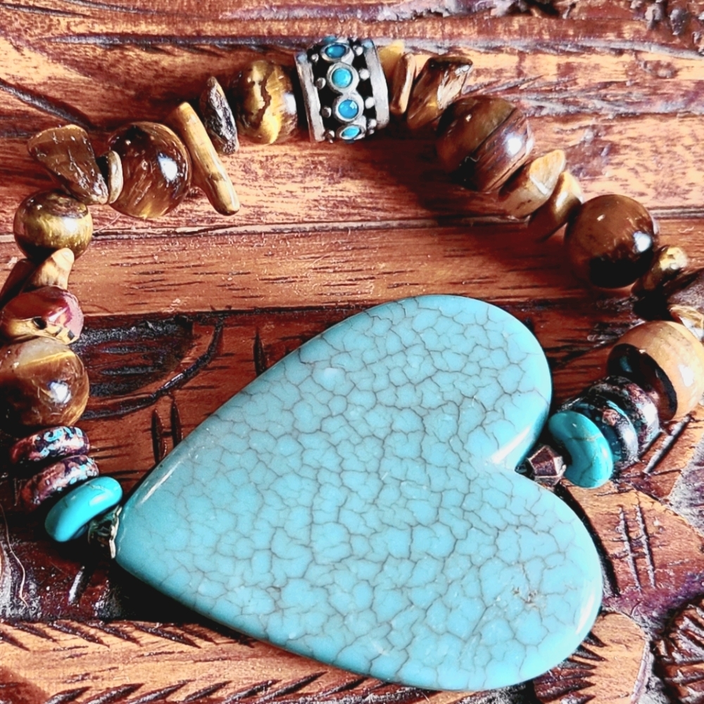 Handmade Tigers eye bracelet